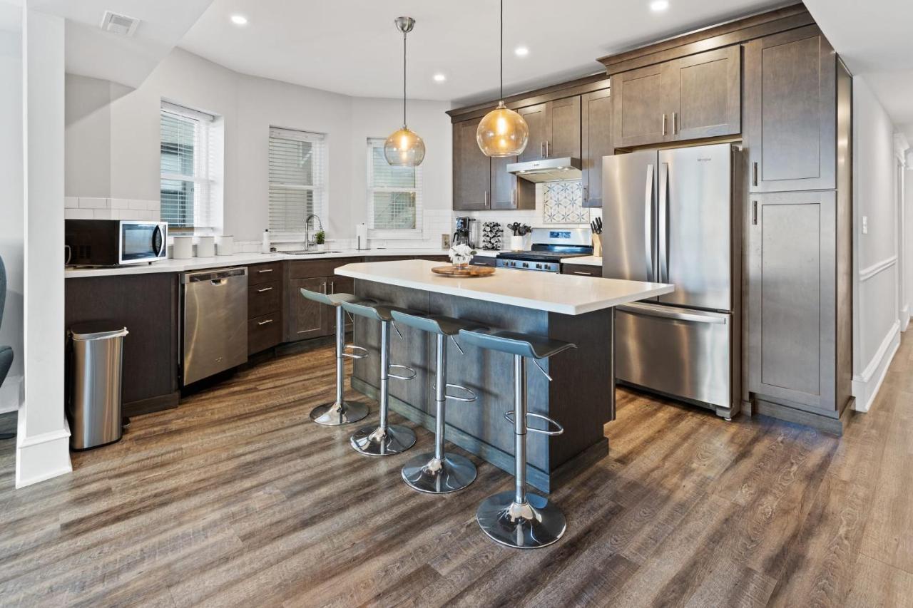 Modern 4Br 2Ba Apt Steps To The Beach Open Living Atlantic City Eksteriør billede