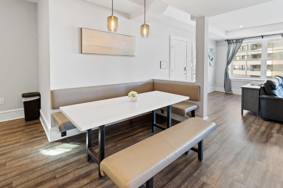Modern 4Br 2Ba Apt Steps To The Beach Open Living Atlantic City Eksteriør billede