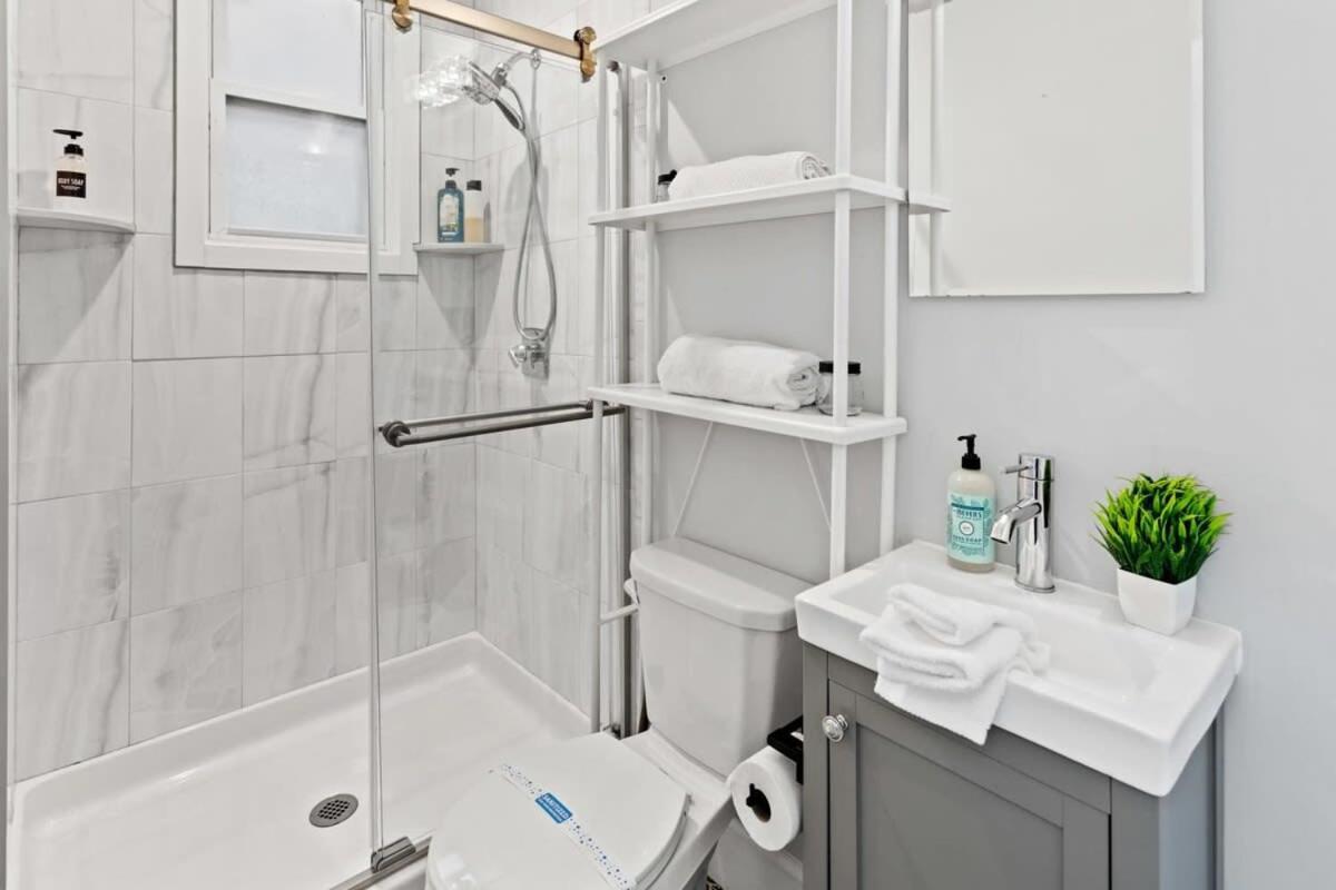 Modern 4Br 2Ba Apt Steps To The Beach Open Living Atlantic City Eksteriør billede