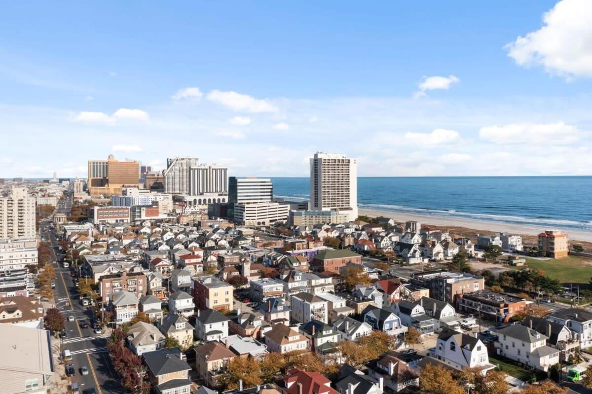 Modern 4Br 2Ba Apt Steps To The Beach Open Living Atlantic City Eksteriør billede